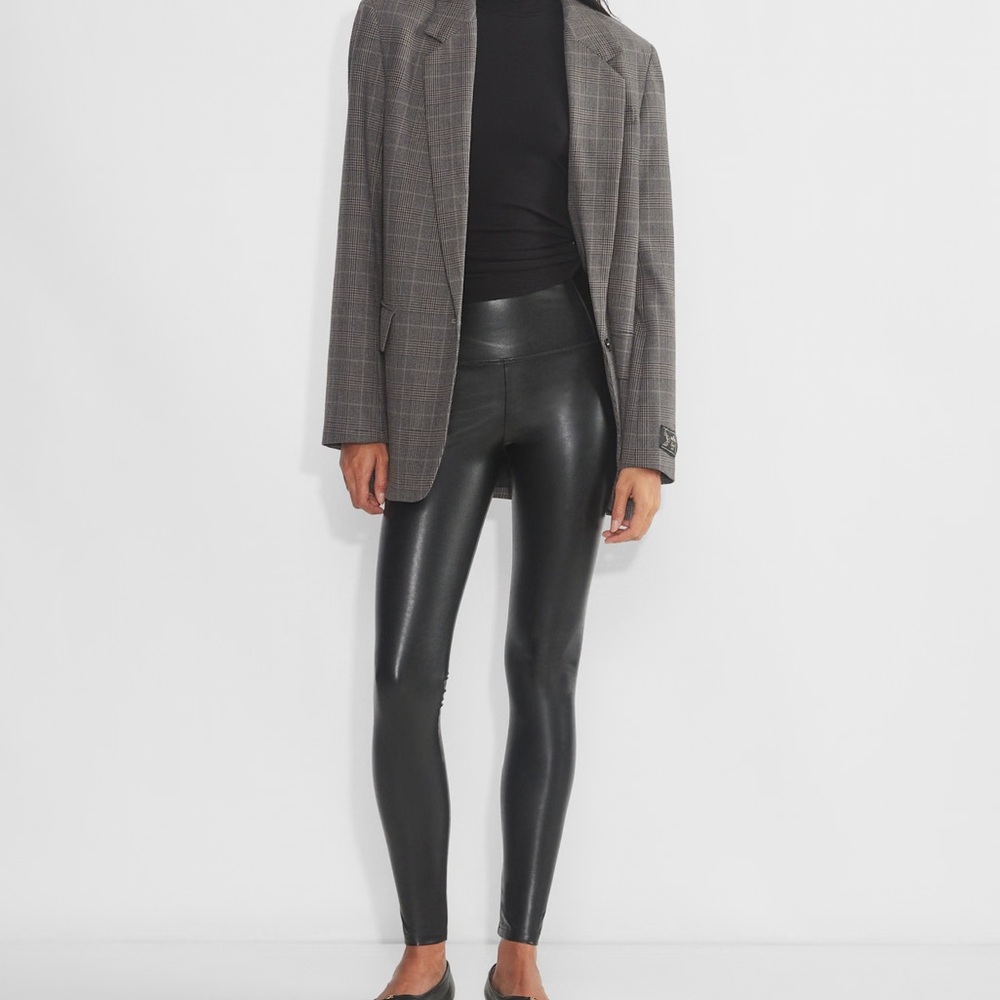 Wilfred Free Faux Leather Leggings